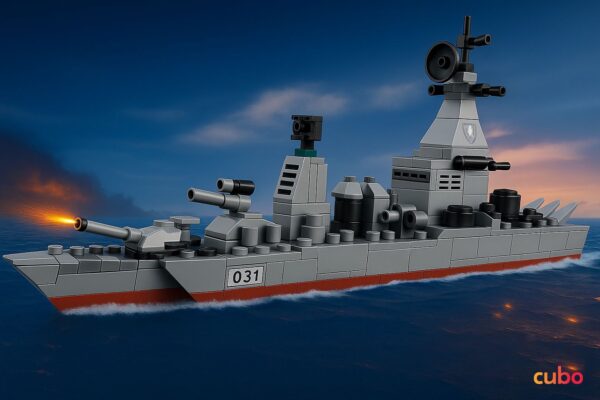 Cubo Russian Cruiser Moskva (320PCS)