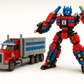 Cubo Transformers Optimus Prime (848PCS)