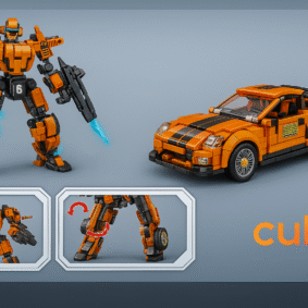 Cubo Transformers Bumble Bee (830PCS)